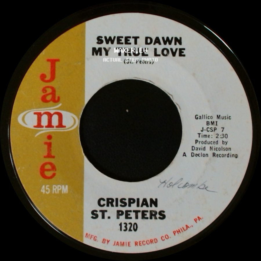 Crispian St. Peters - The Pied Piper / Sweet Dawn My True Love side B
