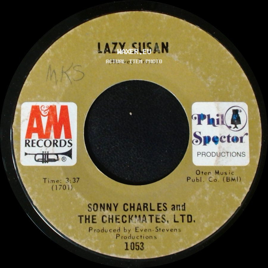Sonny Charles And The Checkmates, Ltd. - Lazy Susan / Black Pearl side A