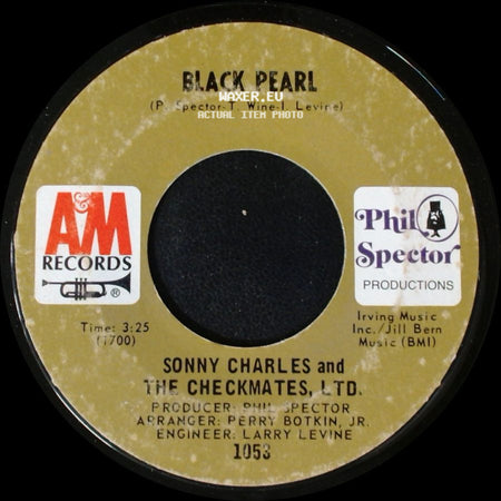 Sonny Charles And The Checkmates, Ltd. - Lazy Susan / Black Pearl side B