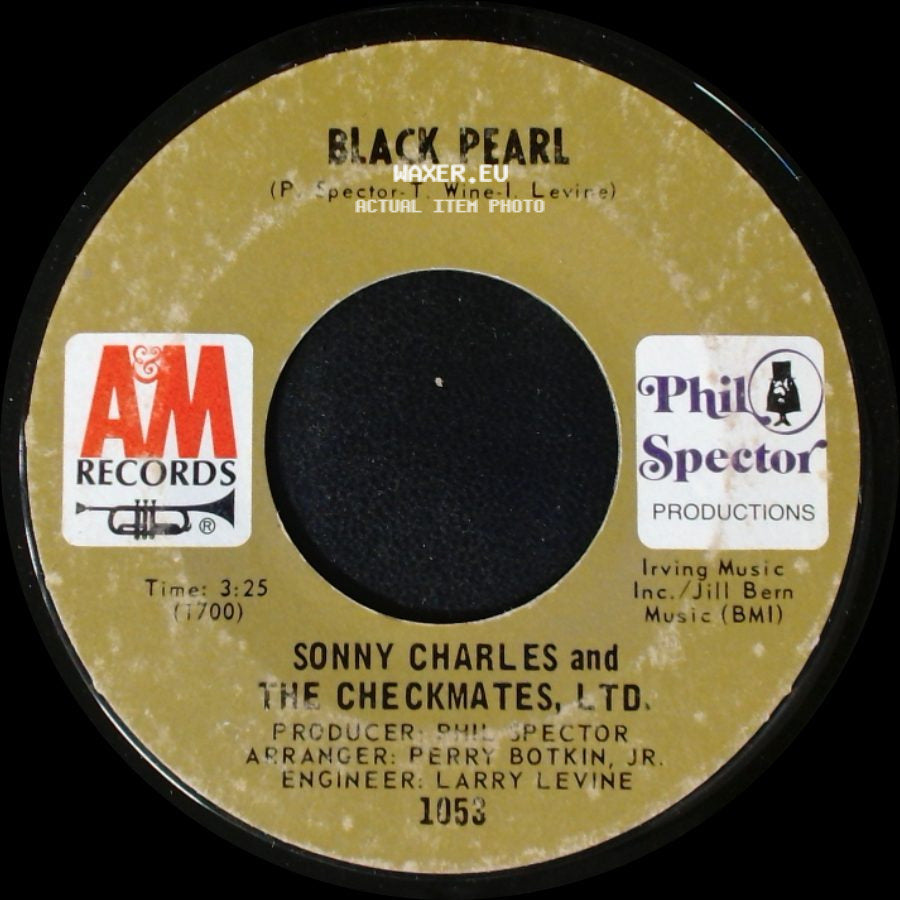 Sonny Charles And The Checkmates, Ltd. - Lazy Susan / Black Pearl side B