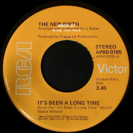 The New Birth - Keep On Doin' It / It's Been A Long Time side B