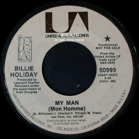 Billie Holiday - Them There Eyes / My Man (Mon Homme) side B
