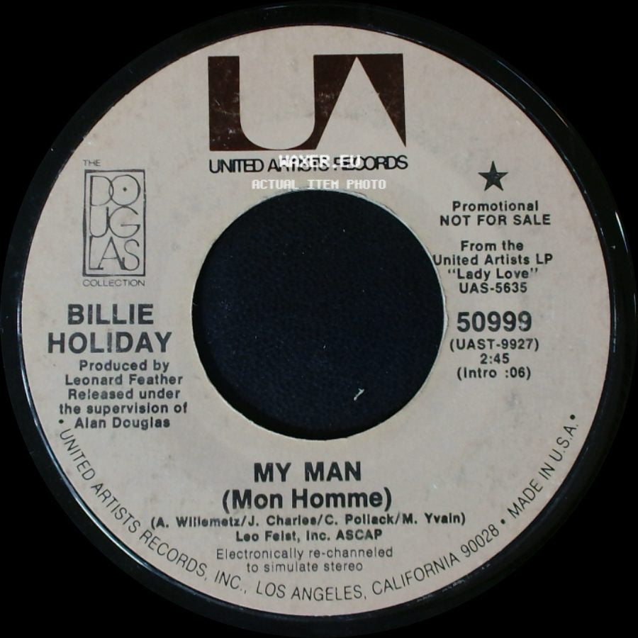 Billie Holiday - Them There Eyes / My Man (Mon Homme) side B
