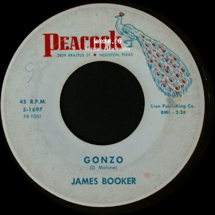 James Booker - Gonzo / Cool Turkey side A
