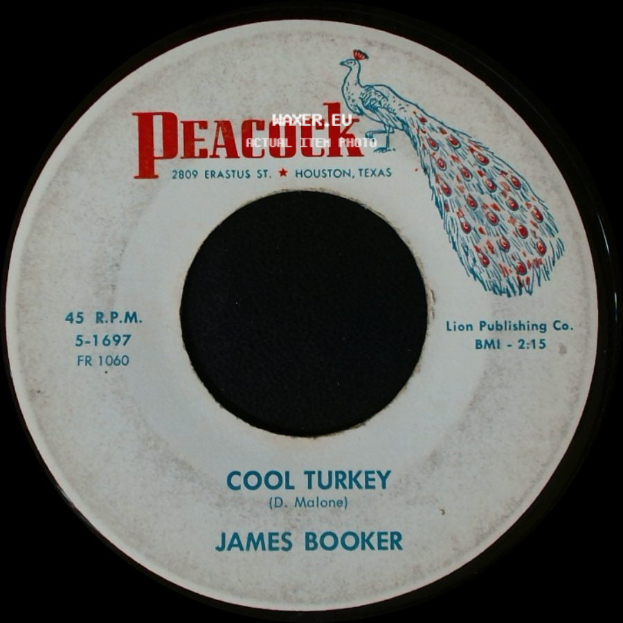 James Booker - Gonzo / Cool Turkey side B