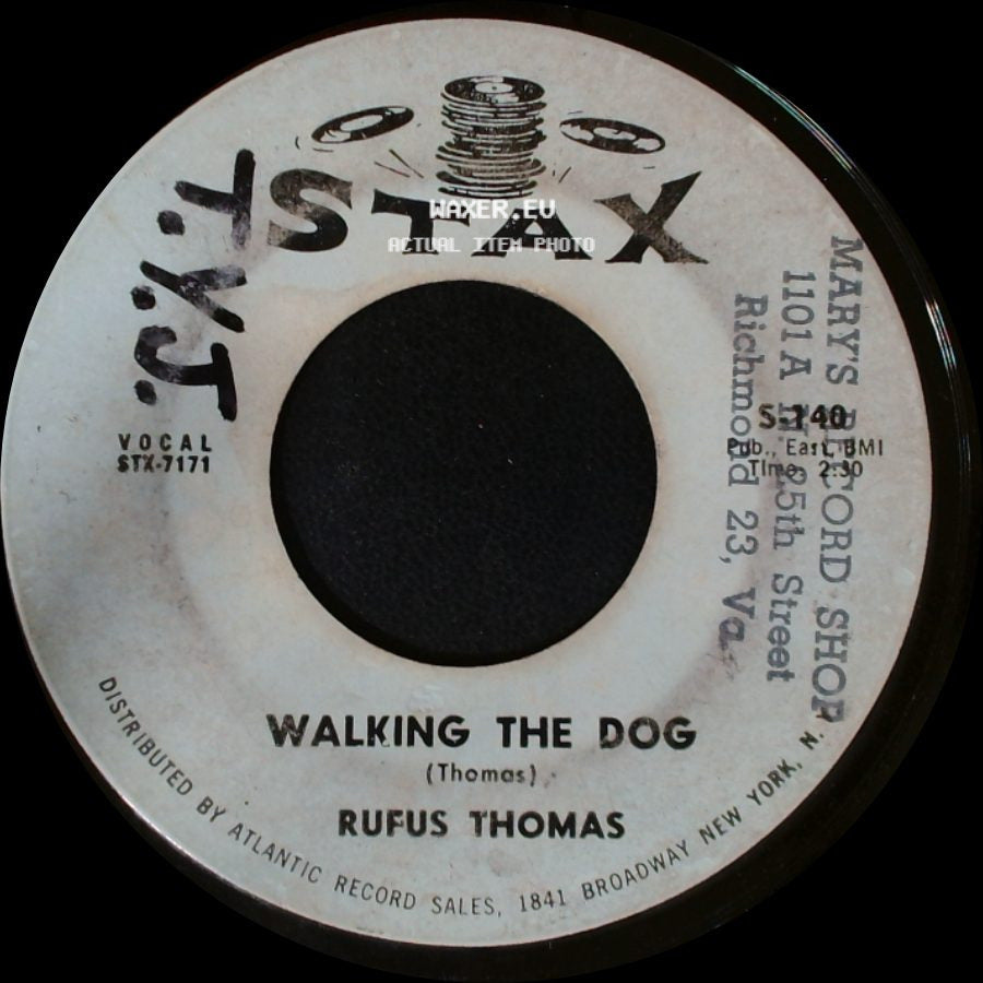 Rufus Thomas - You Said / Walking The Dog side B