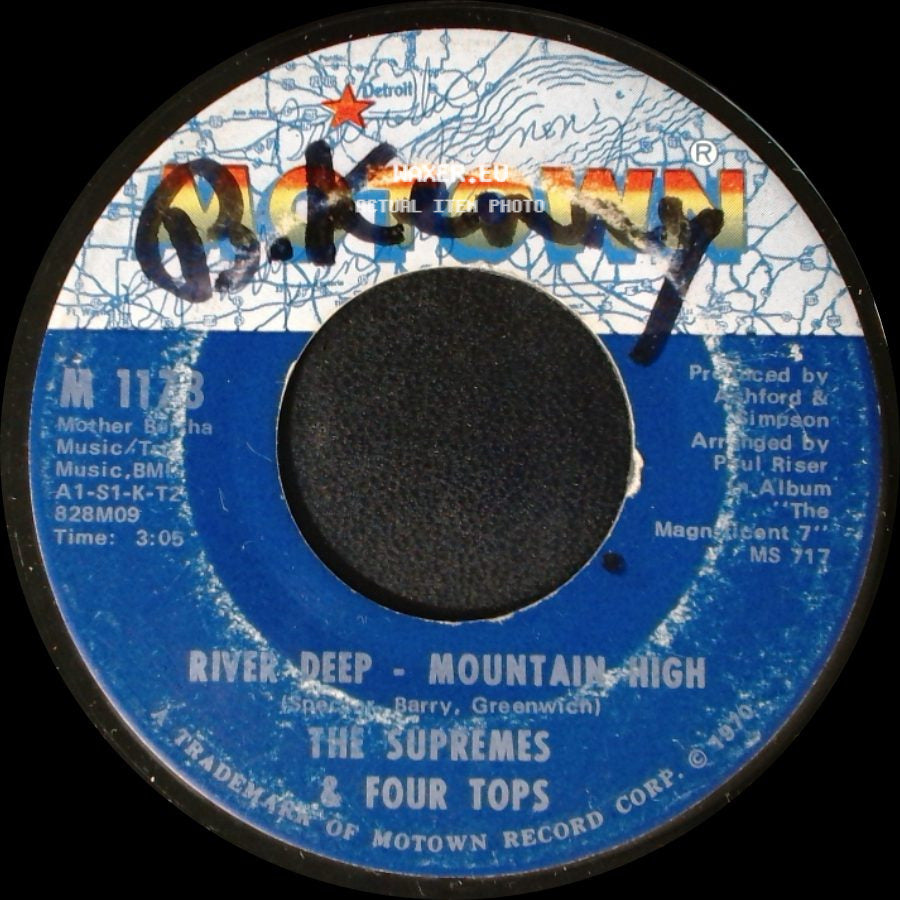 The Supremes & Four Tops - River Deep - Mountain High / Together We Can Make Such Sweet Music side A