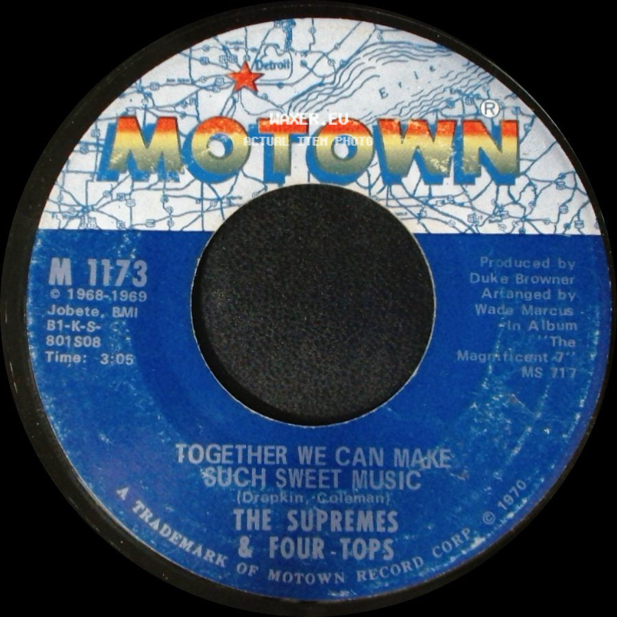 The Supremes & Four Tops - River Deep - Mountain High / Together We Can Make Such Sweet Music side B