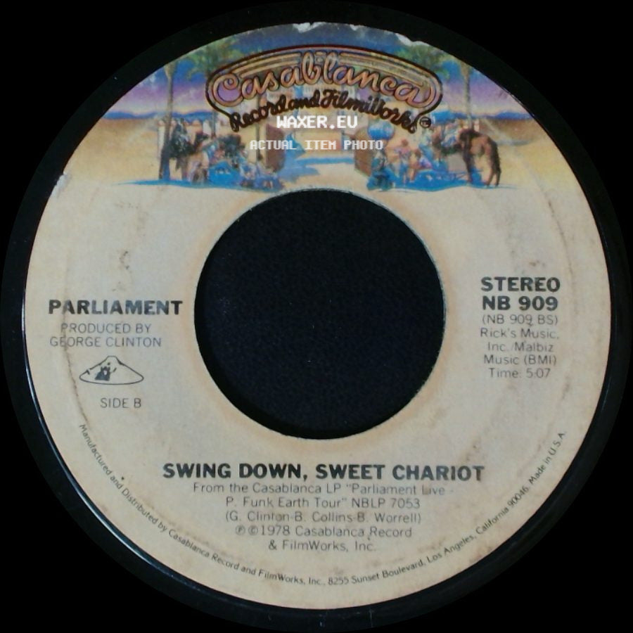 Parliament - Flash Light / Swing Down, Sweet Chariot side B