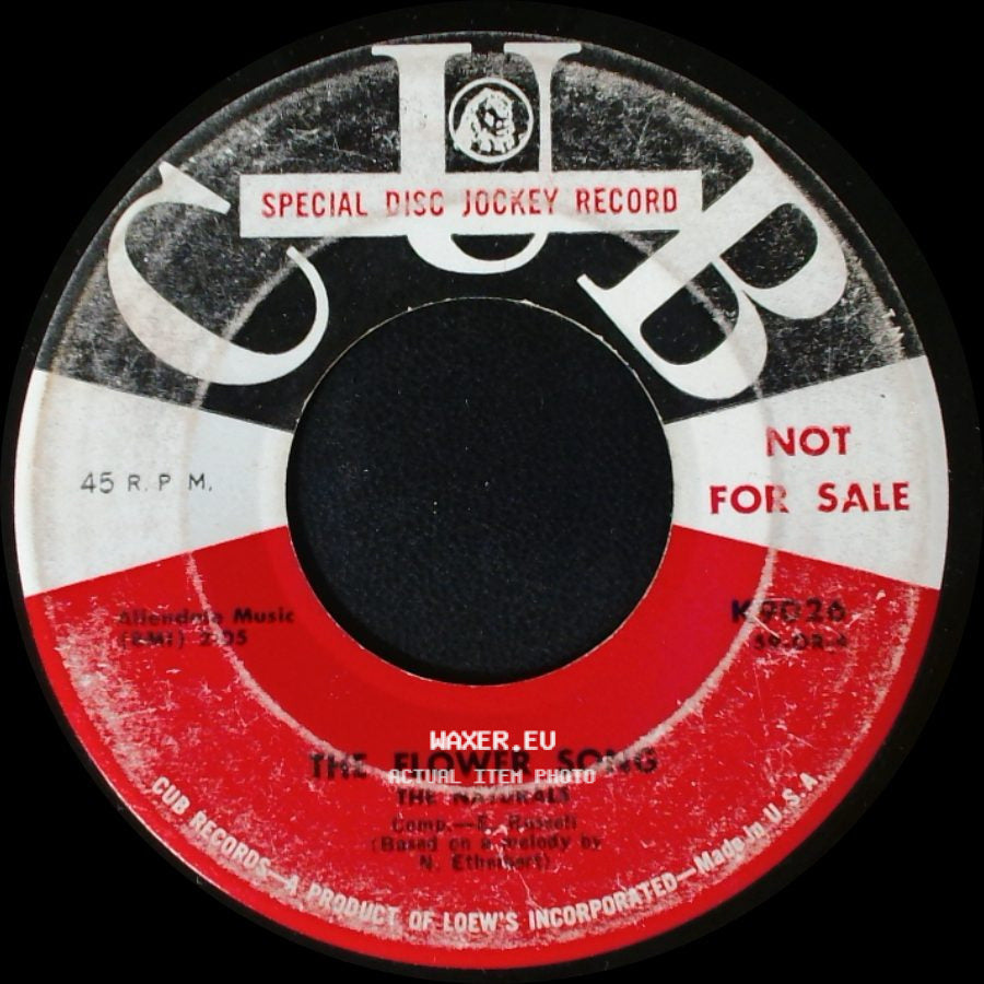 Unknown Artist - The Flower Song / The Flower Song side A