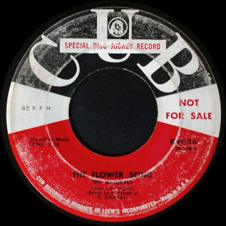 Unknown Artist - The Flower Song / The Flower Song side B