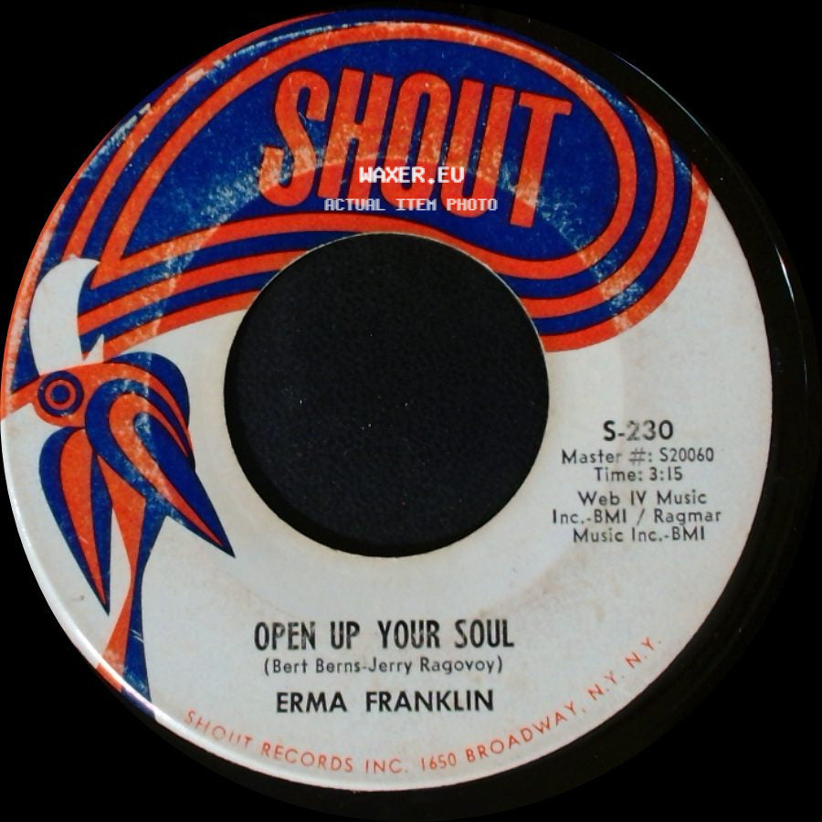 Erma Franklin - Open Up Your Soul / I'm Just Not Ready For Love side A