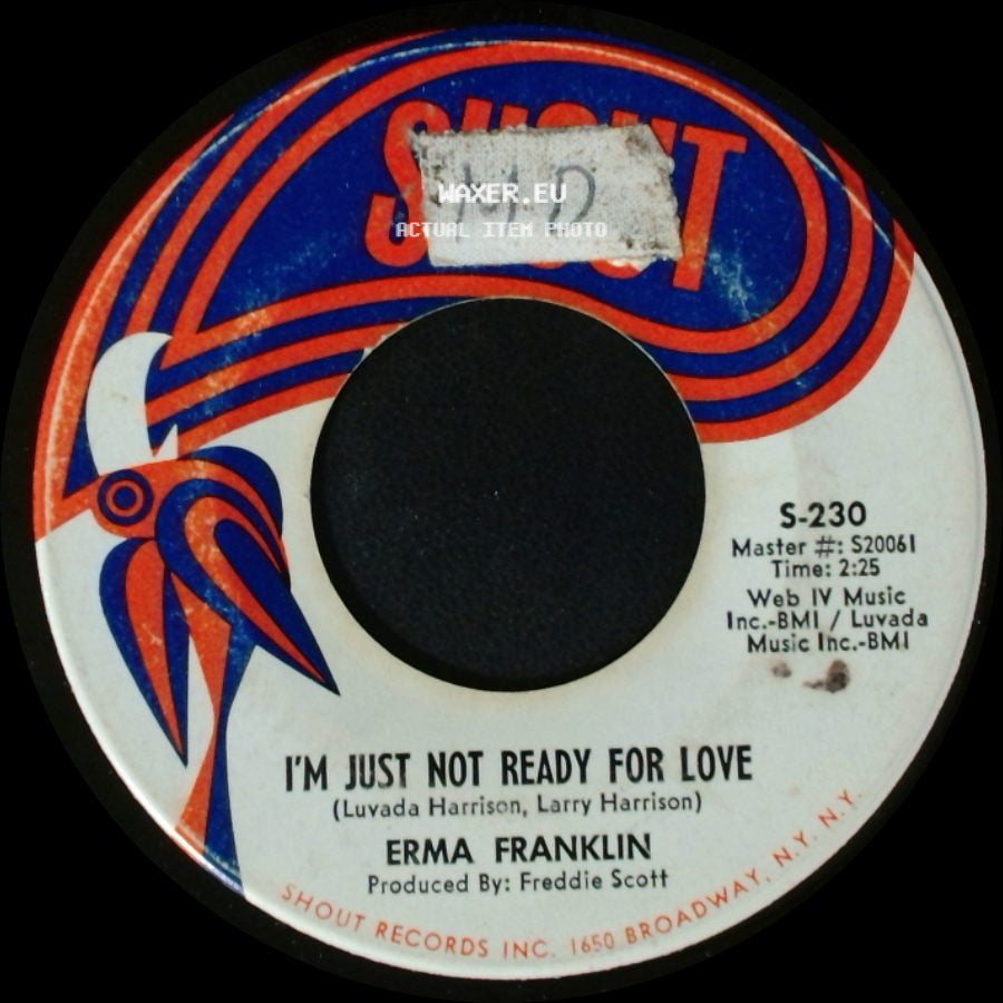 Erma Franklin - Open Up Your Soul / I'm Just Not Ready For Love side B