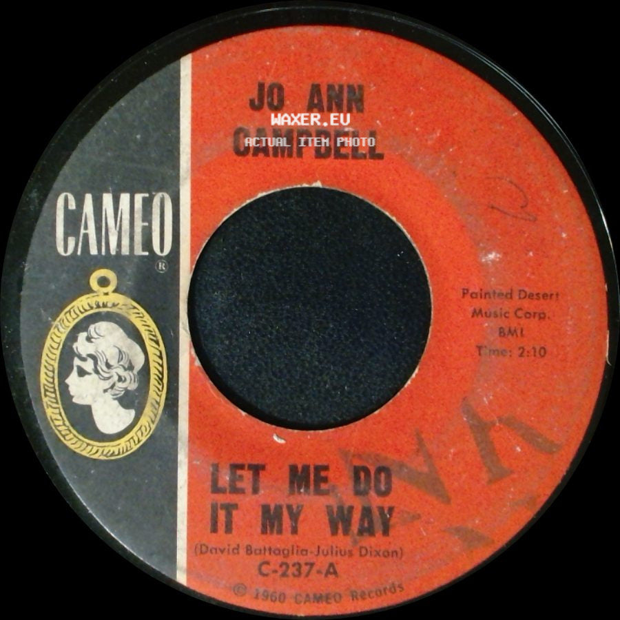 Jo Ann Campbell - Let Me Do It My Way / Mr. Fix-It Man side A