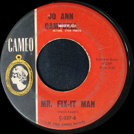 Jo Ann Campbell - Let Me Do It My Way / Mr. Fix-It Man side B