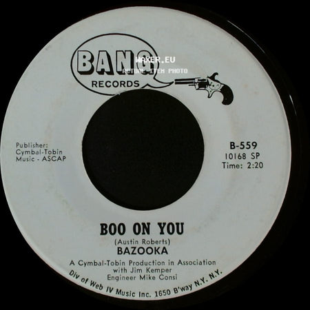 Bazooka - Boo On You / Boo On You side B