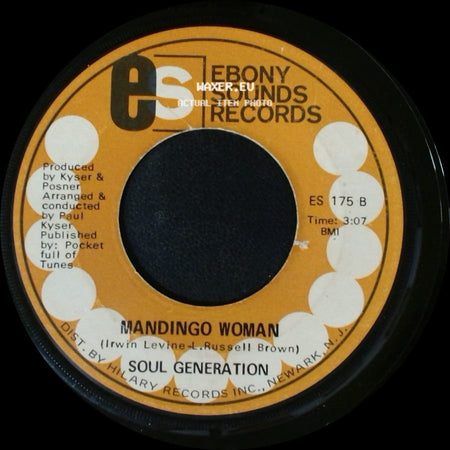 Soul Generation - That's The Way It's Got To Be Body And Soul / Mandingo Woman side B