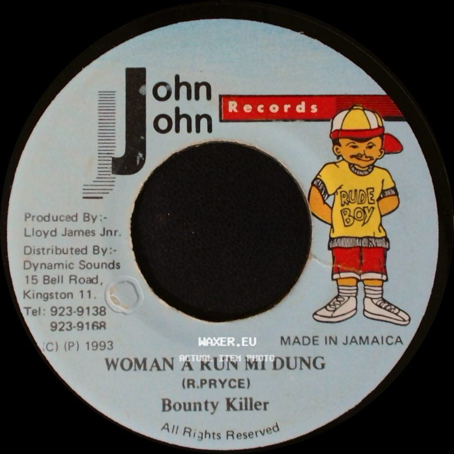 Bounty Killer - Version / Woman A Run Mi Dung side B