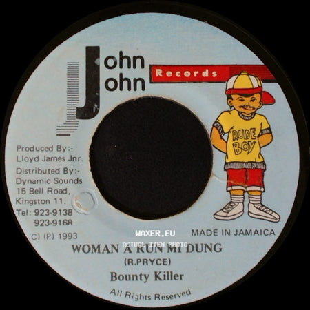 Bounty Killer - Version / Woman A Run Mi Dung side B