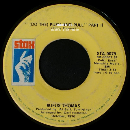 Rufus Thomas - (Do The) Push And Pull Part I / (Do The) Push And Pull Part Ii side B