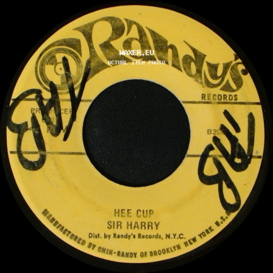 Sir Harry / Ernest Wilson - Hee Cup / My Elucive Dream side A