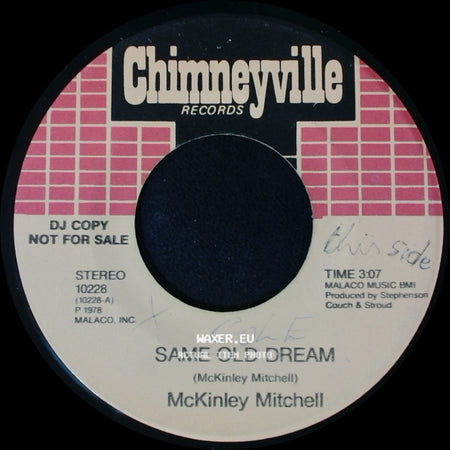 Mckinley Mitchell - Same Old Dream / Same Old Dream side A