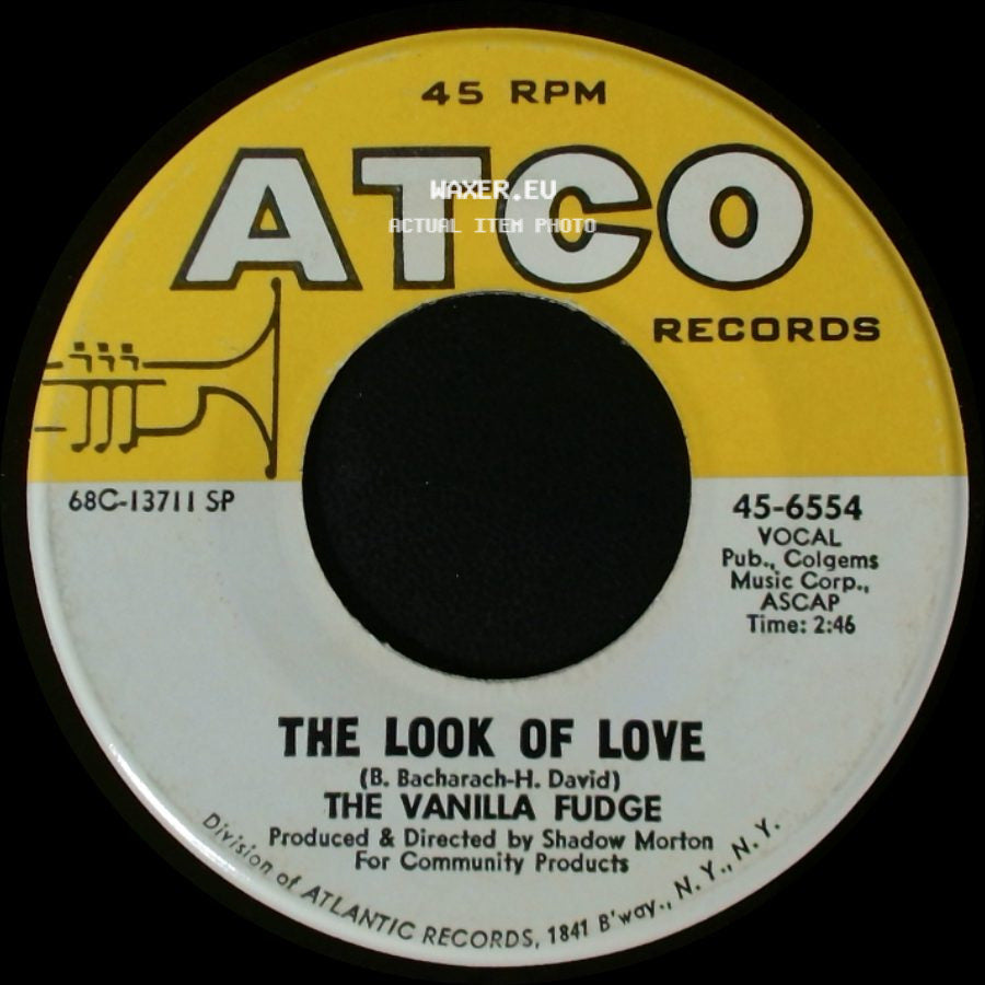 The Vanilla Fudge - The Look Of Love / Where Is My Mind side A