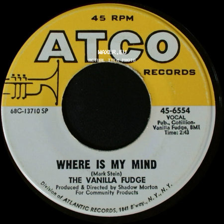 The Vanilla Fudge - The Look Of Love / Where Is My Mind side B