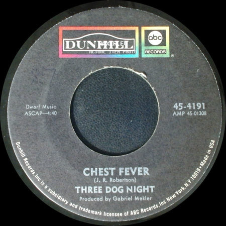 Three Dog Night - One / Chest Fever side B