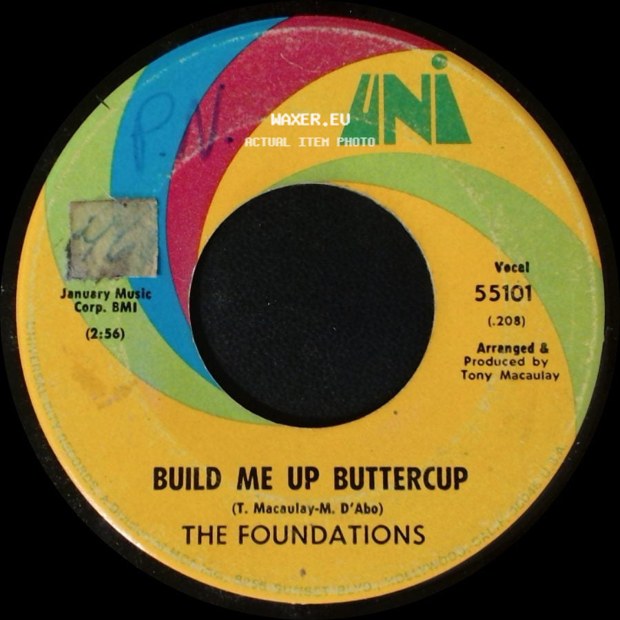 The Foundations - Build Me Up Buttercup / New Direction side A