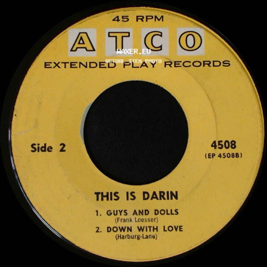 Unknown Artist - This Is Darin / This Is Darin side B