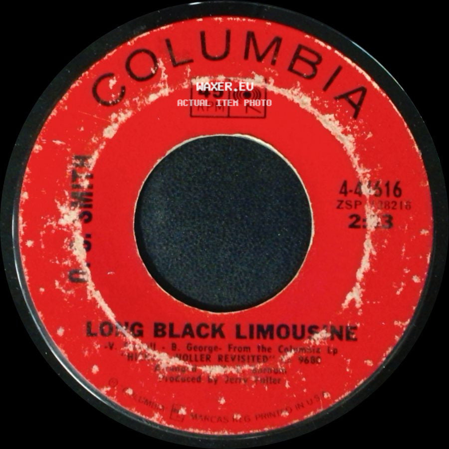 O. C. Smith / D.J. Smith - Little Green Apples / Long Black Limousine side B