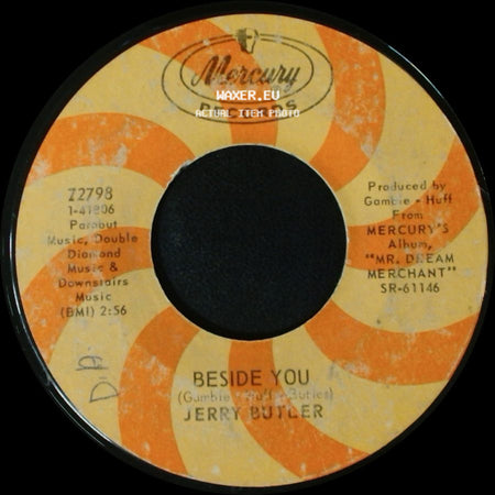 Jerry Butler - Never Give You Up / Beside You side B