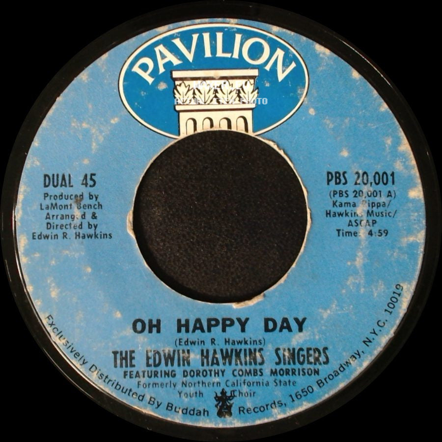 The Edwin Hawkins Singers - Jesus, Lover Of My Soul / Oh Happy Day side B