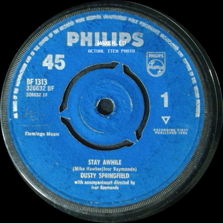 Dusty Springfield - Stay Awhile / Something Special side A