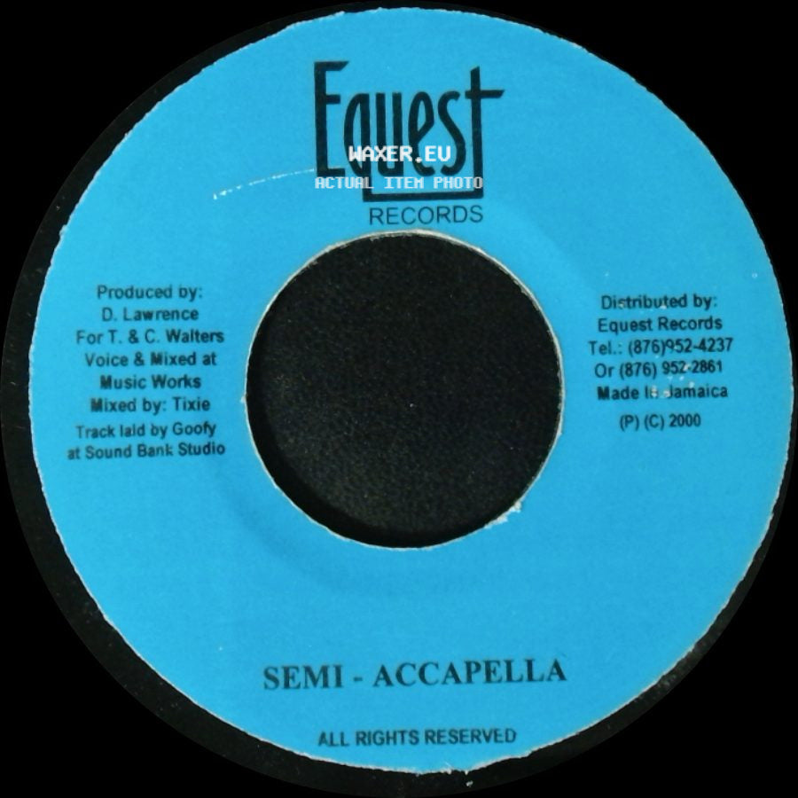 Mad Doggie Dog/Scarvey - Time Of My Life / Semi - Accapella side B