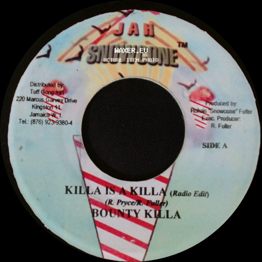 Bounty Killa - Killa Is A Killa (Radio Edit) / Killa Is A Killa (Raw Mix) side A