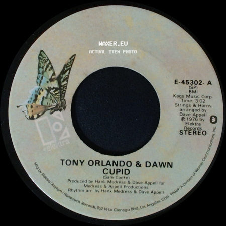 Tony Orlando & Dawn - Cupid / You're Growin' On Me side A