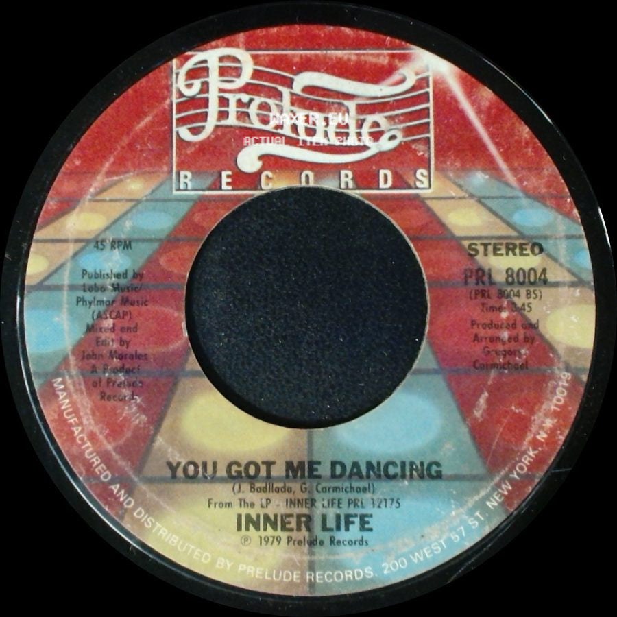 Inner Life - You Got Me Dancing / I'm Caught Up (In A One Night Love Affair) side A