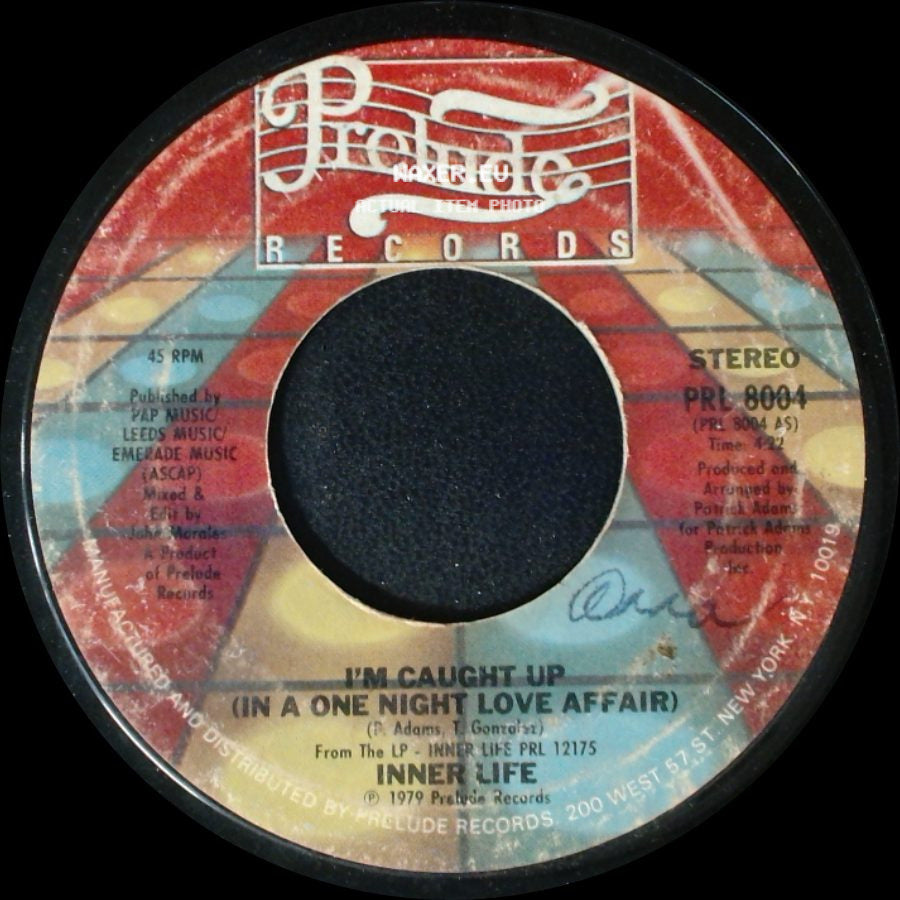 Inner Life - You Got Me Dancing / I'm Caught Up (In A One Night Love Affair) side B