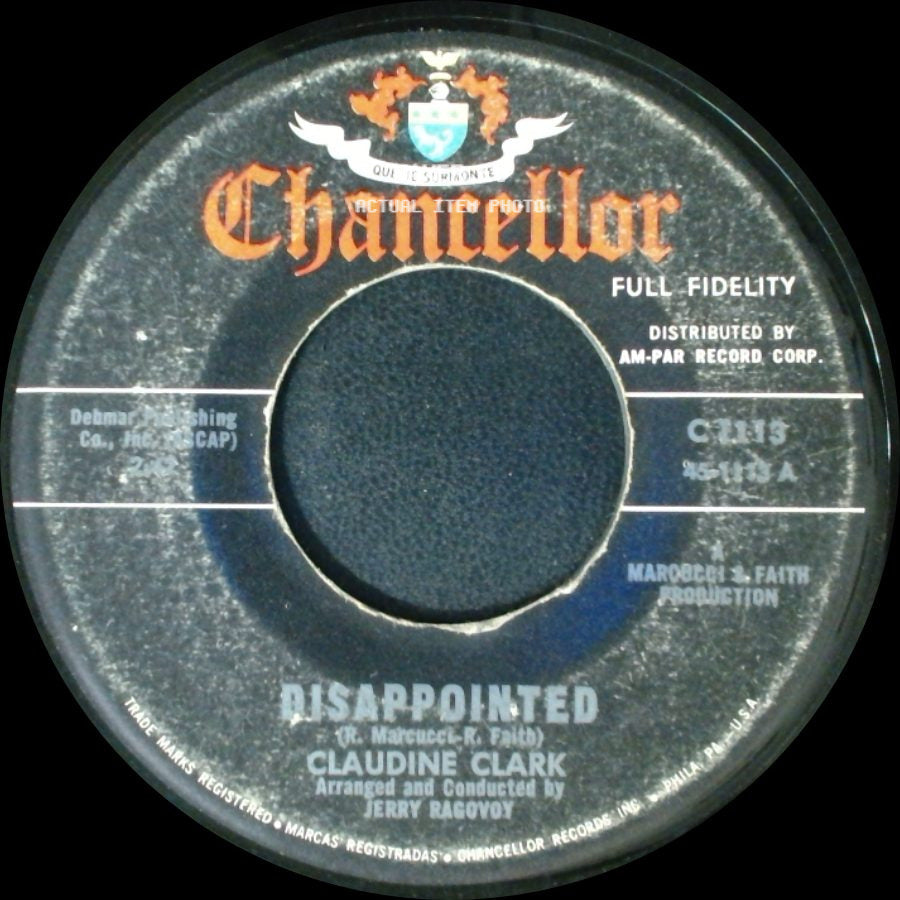 Claudine Clark - Party Lights / Disappointed side B