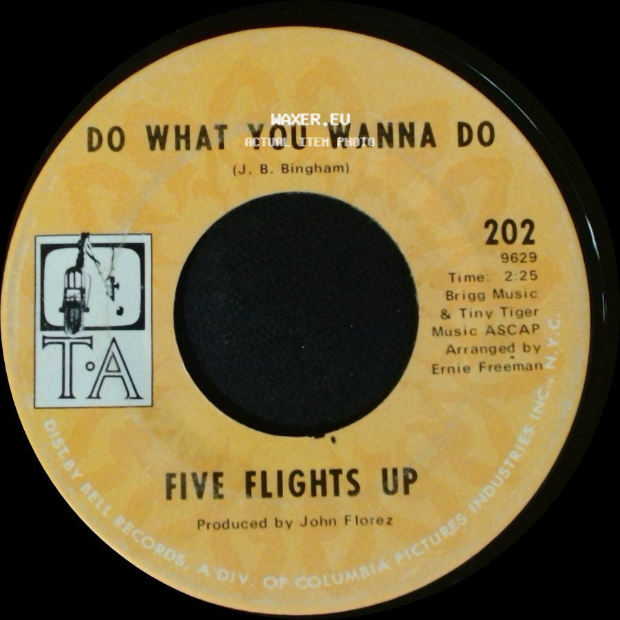 Five Flights Up - Black Cat / Do What You Wanna Do side B