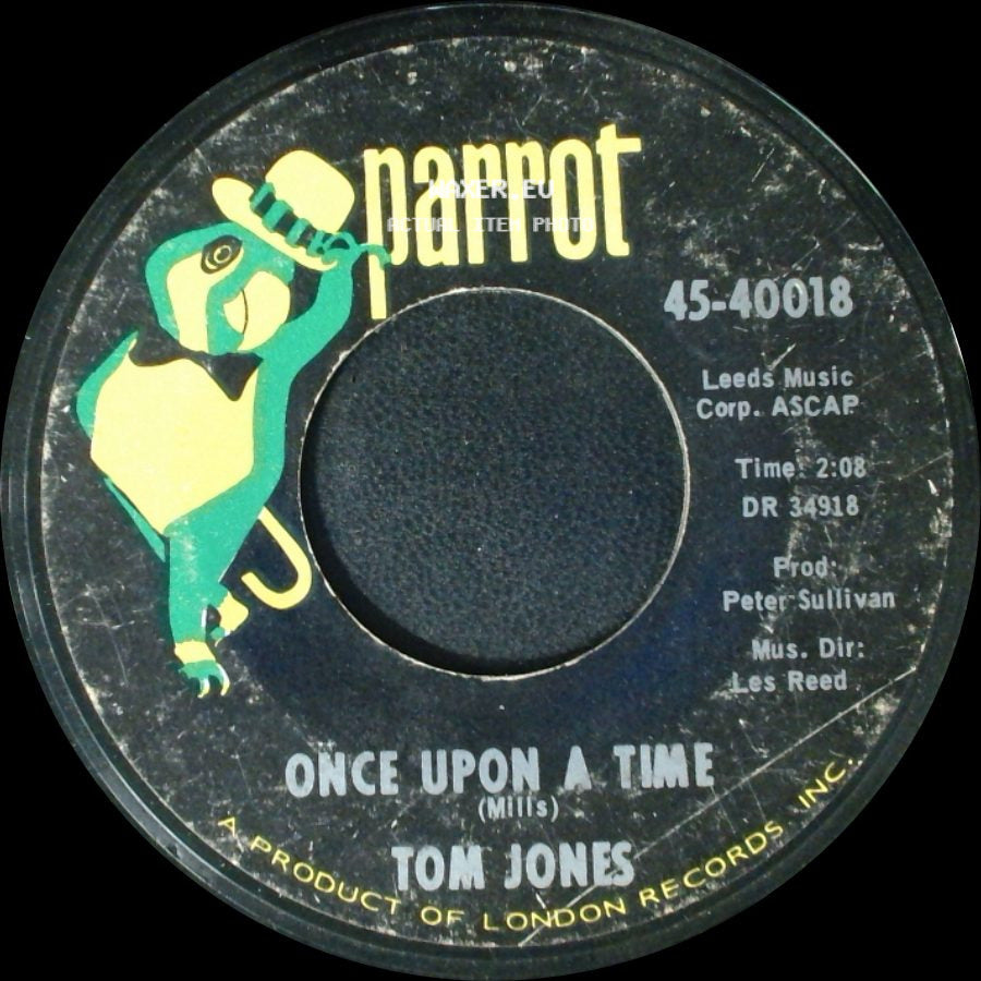 Tom Jones - Once Upon A Time / I'll Never Fall In Love Again side A