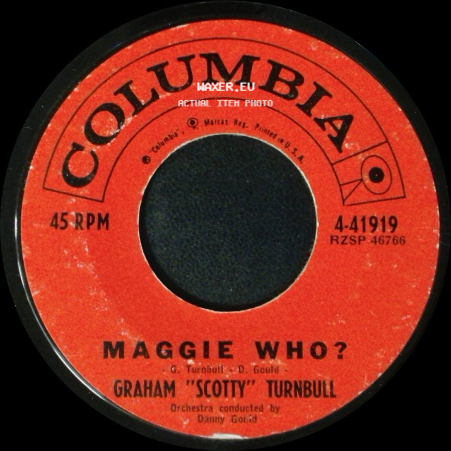 Graham "Scotty" Turnbull - Long Road Home / Maggie Who? side B