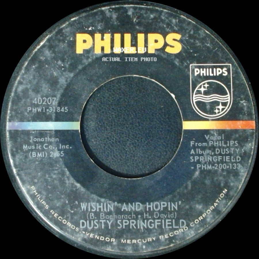 Dusty Springfield - Wishin' And Hopin' / Do Re Mi (Forget About The Do And Think About Me) side A