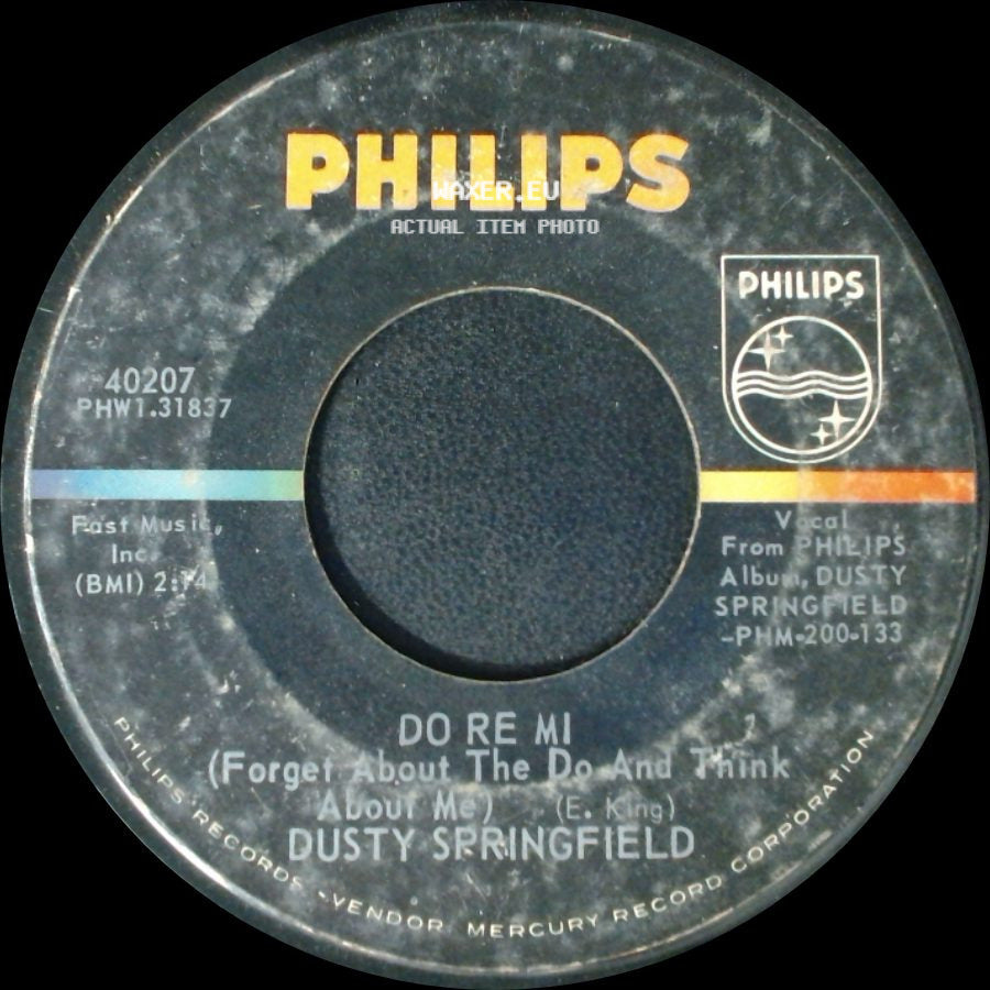 Dusty Springfield - Wishin' And Hopin' / Do Re Mi (Forget About The Do And Think About Me) side B
