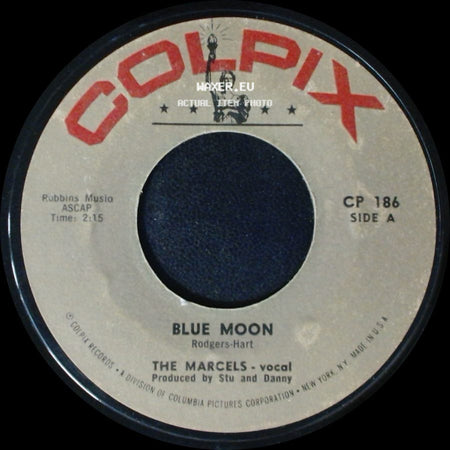 The Marcels - Blue Moon / Goodbye To Love side A