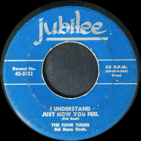 The Four Tunes Sid Bass Orch. / The Four Tunes - I Understand Just How You Feel / Sugar Lump side A