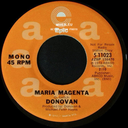 Donovan - Maria Magenta / Maria Magenta side A