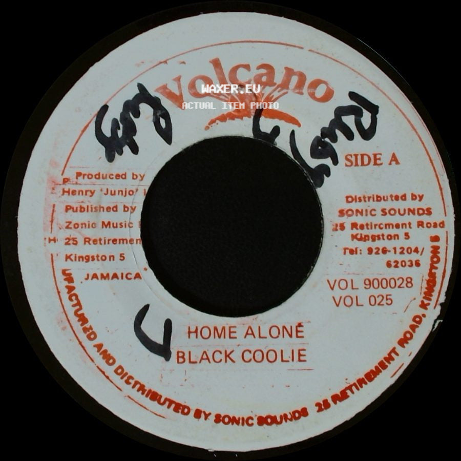 Black Coolie - Home Alone / Version side A